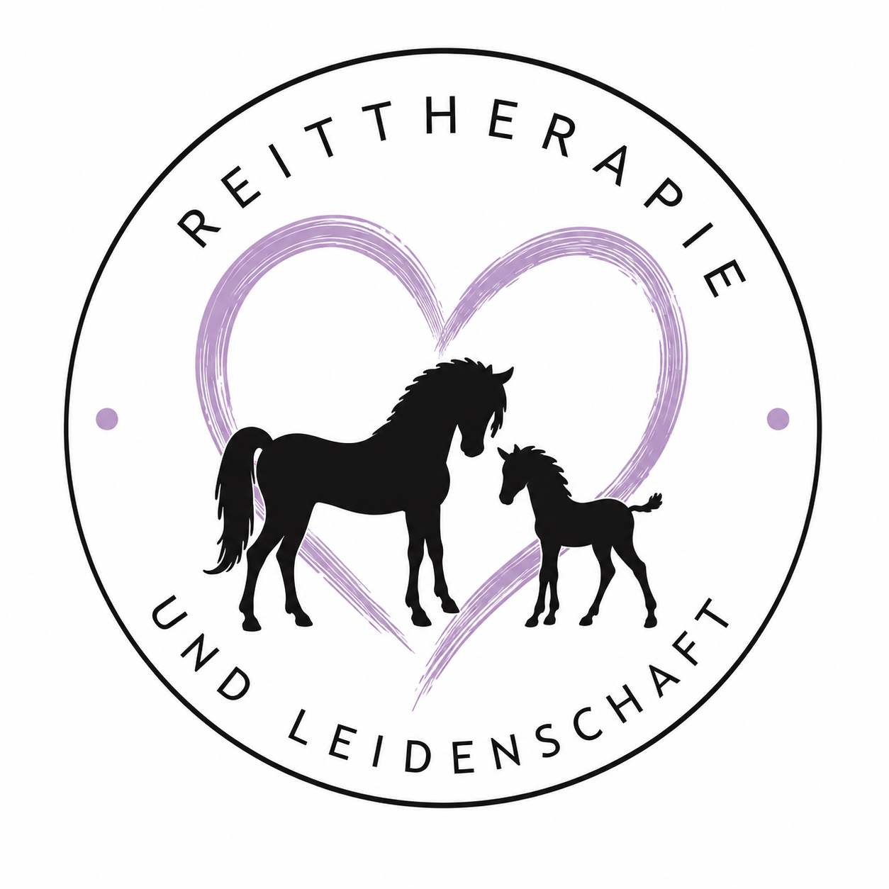 Logo Reittherapie mit Herz